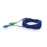 Picture of 15m ASC to SC Blue OS2 Duplex OFNR (Riser-Rated) SMF Fiber Patch Cable