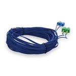 Picture of 15m ASC to SC Blue OS2 Duplex OFNR (Riser-Rated) SMF Fiber Patch Cable