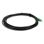 Picture of 1m ASC to SC Black OS2 Simplex OFNR (Riser-Rated) SMF Fiber Outdoor Patch Cable