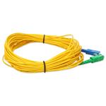 Picture of 20m ASC to SC Yellow OS2 Simplex OFNR (Riser-Rated) SMF Fiber Patch Cable