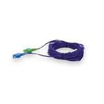 Picture of 25m ASC to SC Purple OS2 Duplex OFNR (Riser-Rated) SMF Fiber Patch Cable