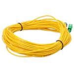 Picture of 50m ASC to SC Yellow OS2 Simplex OFNR (Riser-Rated) SMF Fiber Patch Cable