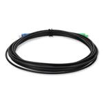 Picture of 5m ASC to SC Black OS2 Simplex OFNR (Riser-Rated) SMF Fiber Outdoor Patch Cable