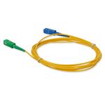 Picture of 5m ASC to SC Yellow OS2 Simplex OFNR (Riser-Rated) SMF Fiber Patch Cable