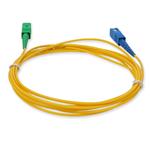 Picture of 5m ASC to SC Yellow OS2 Simplex OFNR (Riser-Rated) SMF Fiber Patch Cable