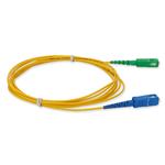 Picture of 5m ASC to SC Yellow OS2 Simplex OFNR (Riser-Rated) SMF Fiber Patch Cable
