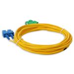 Picture of 7m ASC to SC Yellow OS2 Duplex OFNR (Riser-Rated) SMF Fiber Patch Cable