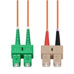 Picture of 90m ASC to SC Orange OM1 Duplex OFNR (Riser-Rated) MMF Fiber Patch Cable