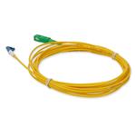Picture of 2m ASC to SC Yellow OS2 Simplex Microboot, Snagless OFNR (Riser-Rated) SMF Fiber Patch Cable