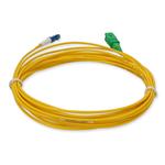 Picture of 3m ASC to SC Yellow OS2 Simplex Microboot, Snagless OFNR (Riser-Rated) SMF Fiber Patch Cable