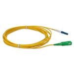 Picture of 3m ASC to SC Yellow OS2 Simplex Microboot, Snagless OFNR (Riser-Rated) SMF Fiber Patch Cable