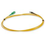 Picture of 2m ASC to ST Yellow OS2 Simplex OFNR (Riser-Rated) SMF Fiber Patch Cable