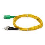 Picture of 3m ASC to ST Yellow OS2 Duplex OFNR (Riser-Rated) SMF Fiber Patch Cable