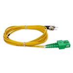 Picture of 3m ASC to ST Yellow OS2 Duplex OFNR (Riser-Rated) SMF Fiber Patch Cable