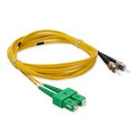 Picture of 3m ASC to ST Yellow OS2 Duplex OFNR (Riser-Rated) SMF Fiber Patch Cable