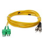 Picture of 3m ASC to ST Yellow OS2 Duplex OFNR (Riser-Rated) SMF Fiber Patch Cable