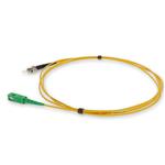 Picture of 3m ASC to ST Yellow OS2 Simplex OFNR (Riser-Rated) SMF Fiber Patch Cable