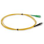 Picture of 3m ASC to ST Yellow OS2 Simplex OFNR (Riser-Rated) SMF Fiber Patch Cable