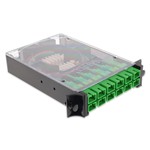 Picture of Compact LGX Series Splice Cassettes Support 1RU and 2RU Patching and Splicing