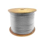 Picture of 1000ft Non-Terminated White CAT 5E Slim LSZH Bulk Cable