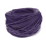Picture of 1000ft Non-Terminated Purple CAT 5E Plenum-Rated Bulk Cable