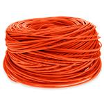 Picture of 1000ft Non-Terminated Orange CAT 6 Shielded PVC Bulk Cable