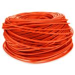 Picture of 1000ft Non-Terminated Orange CAT 6 Shielded PVC Bulk Cable