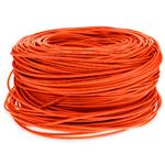 Picture of 1000ft Non-Terminated Orange CAT 6 Shielded PVC Bulk Cable