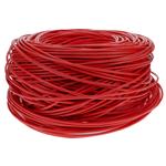 Picture of 1000ft Non-Terminated Red CAT 6 Shielded PVC Bulk Cable