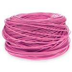 Picture of 1000ft Non-Terminated Pink CAT 6 Shielded Plenum-Rated Bulk Cable