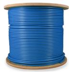 Picture of 1000ft Non-Terminated Blue CAT 6A Shielded Plenum-Rated Bulk Cable
