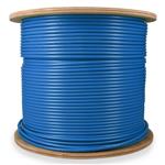 Picture of 1000ft Non-Terminated Blue CAT 6A Shielded Plenum-Rated Bulk Cable
