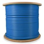 Picture of 1000ft Non-Terminated Blue CAT 6A Shielded Plenum-Rated Bulk Cable