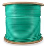 Picture of 1000ft Non-Terminated Green CAT 6A Shielded Plenum-Rated Bulk Cable