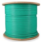 Picture of 1000ft Non-Terminated Green CAT 6A Shielded Plenum-Rated Bulk Cable