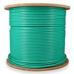 Picture of 1000ft Non-Terminated Green CAT 6A Shielded Plenum-Rated Bulk Cable