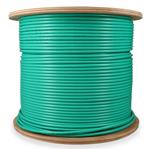 Picture of 1000ft Non-Terminated Green CAT 6A Shielded Plenum-Rated Bulk Cable