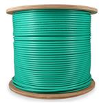 Picture of 1000ft Non-Terminated Green CAT 6A Shielded Plenum-Rated Bulk Cable