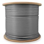 Picture of 1000ft Non-Terminated Gray CAT 6A Shielded Plenum-Rated Bulk Cable