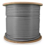Picture of 1000ft Non-Terminated Gray CAT 6A Shielded Plenum-Rated Bulk Cable