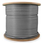 Picture of 1000ft Non-Terminated Gray CAT 6A Shielded Plenum-Rated Bulk Cable