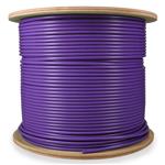 Picture of 1000ft Non-Terminated Purple CAT 6A Shielded Plenum-Rated Bulk Cable