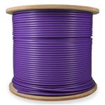 Picture of 1000ft Non-Terminated Purple CAT 6A Shielded Plenum-Rated Bulk Cable