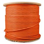Picture of 1000ft Non-Terminated Orange CAT 6A PVC Bulk Cable