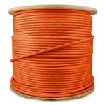 Picture of 1000ft Non-Terminated Orange CAT 6A PVC Bulk Cable