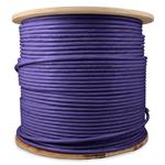 Picture of 1000ft Non-Terminated Purple CAT 6A PVC Bulk Cable