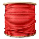 Picture of 1000ft Non-Terminated Red CAT 6A PVC Bulk Cable
