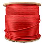 Picture of 1000ft Non-Terminated Red CAT 6A PVC Bulk Cable