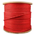 Picture of 1000ft Non-Terminated Red CAT 6A PVC Bulk Cable