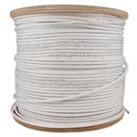 Picture of 1000ft Non-Terminated White CAT 6A PVC Bulk Cable